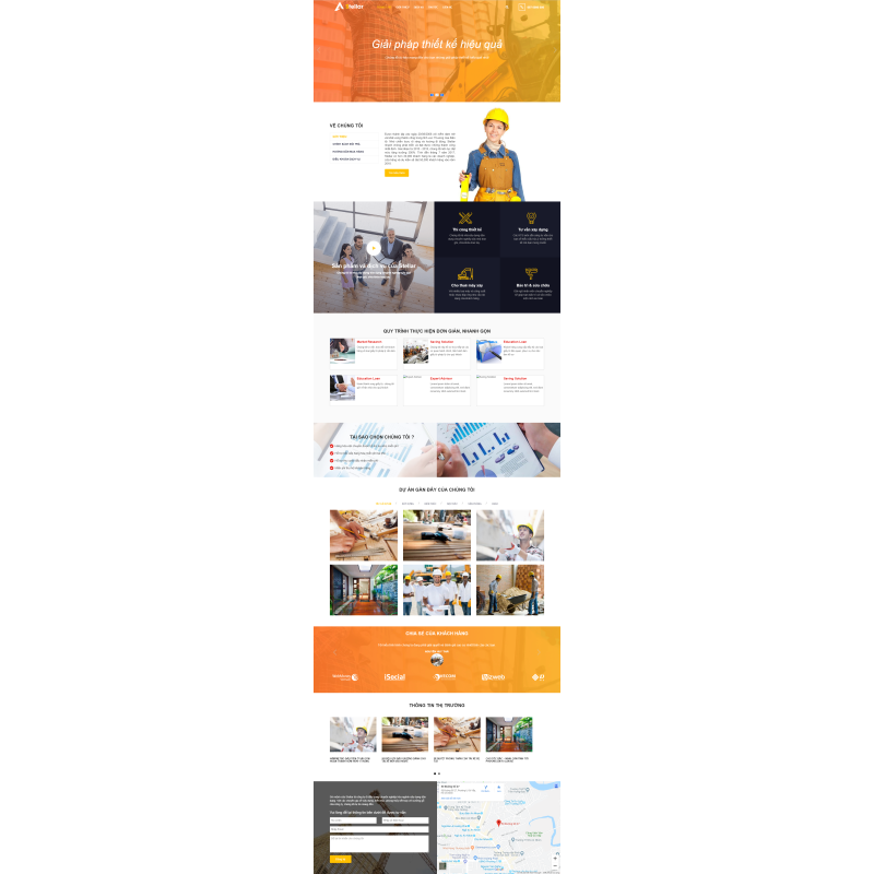 Web kiến trúc xây dựng